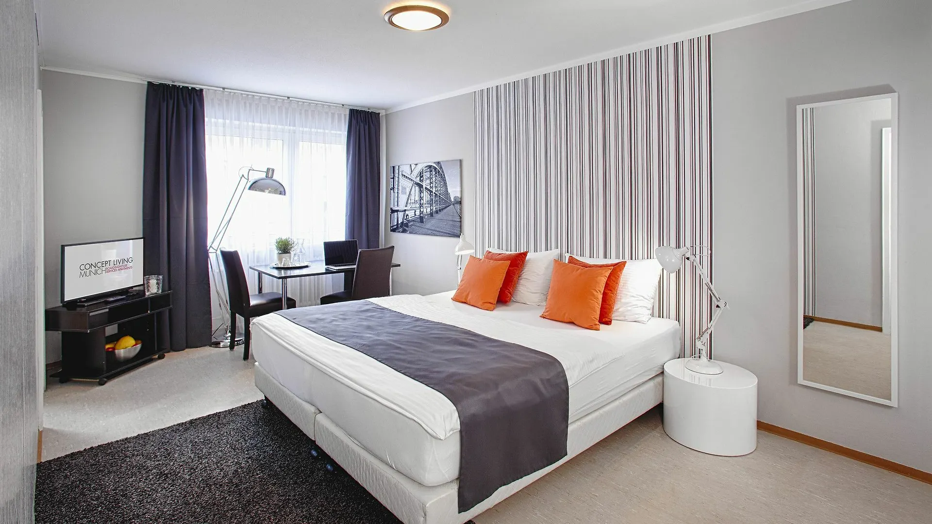 Concept Living Munich Serviced Apartments Lägenhetshotell